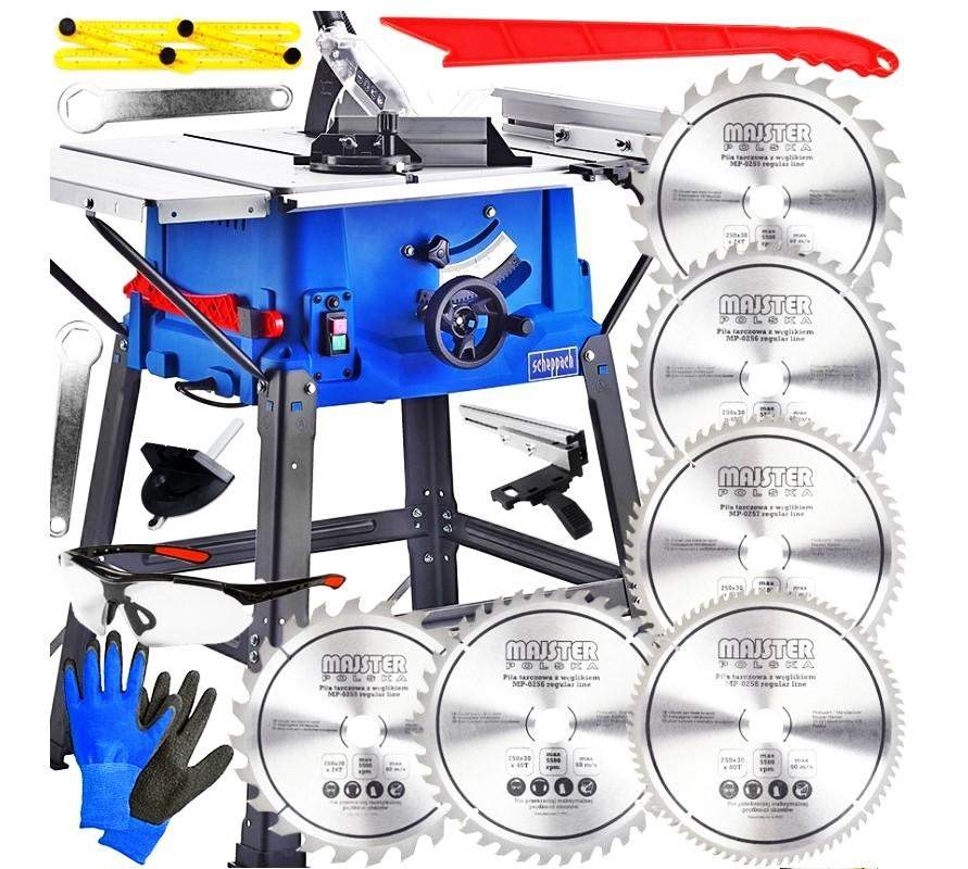 Piła stołowa Scheppach + Tarcze